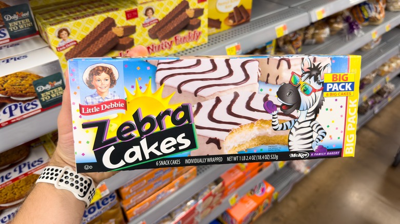 Little Debbie zebra cakes