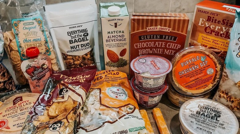 variety of trader joe's items