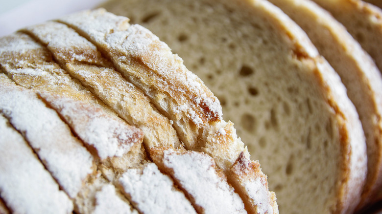 sourdough bread close-up
