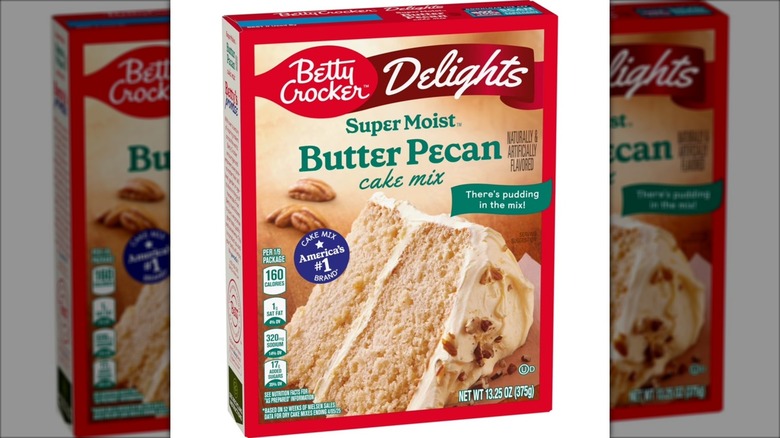 betty crocker super moist cake mix in box