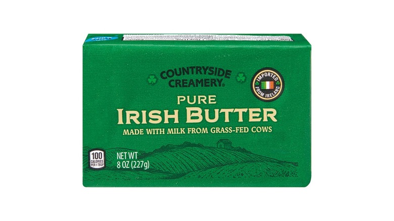 Aldi Irish butter product image white background