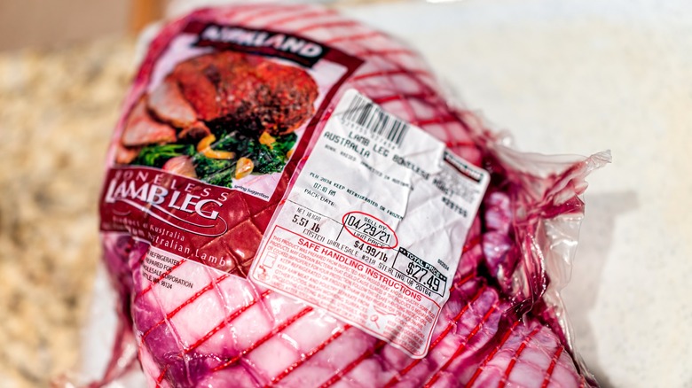 Boneless lamb lag from Costco