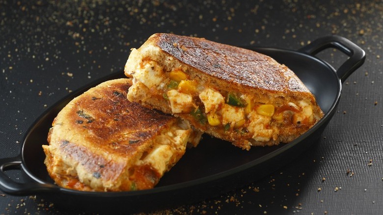 Paneer in bread