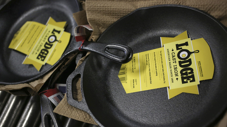 Modern Lodge cast iron skillets