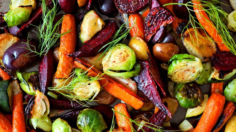 Roasted vegetables